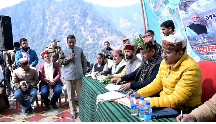 डिंगाडी में ‘जन-जन की सरकार’ अभियान का समापन