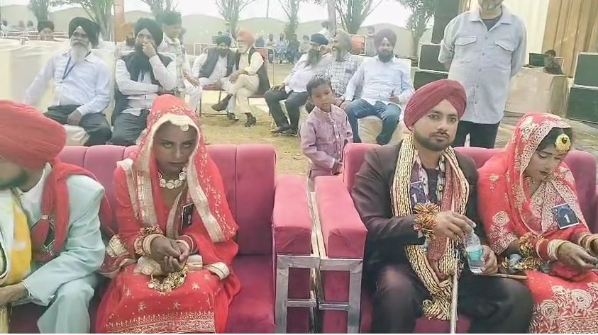 सितारगंज में गुरु का ताल आगरा वाले गुरुद्वारे में 21 कन्याओं का सामूहिक विवाह संपन्न