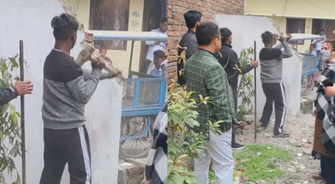 हल्द्वानी में नजूल भूमि अतिक्रमण: नगर निगम ने की कार्रवाई