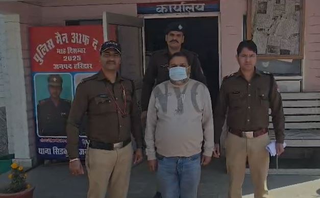 हरिद्वार की सिडकुल पुलिस को मिली कामयाबी, 5 पांच हजार का ईनामी गिरफ्तार