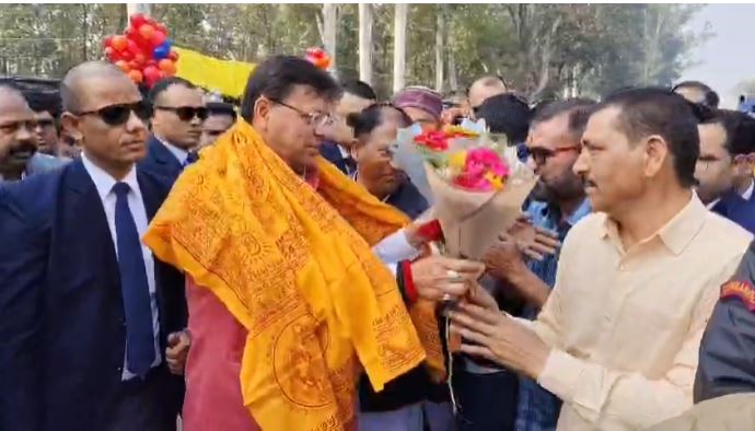 शिवरात्रि पर खटीमा पहुंचे मुख्यमंत्री, बनखंडी महादेव मंदिर में की पूजा