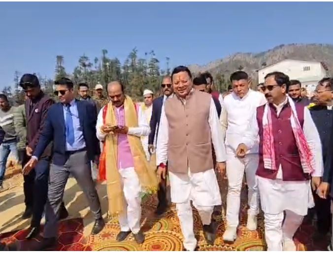 लोहाघाट में बन रहा प्रदेश का पहला महिला स्पोर्ट्स कॉलेज, सीएम धामी ने किया निरीक्षण