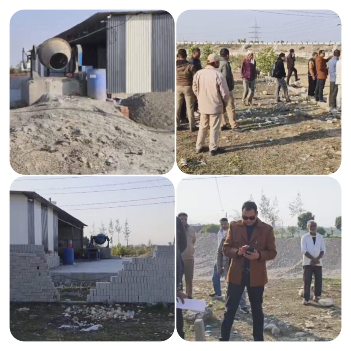 पछवादून में सरकारी और निजी जमीन पर अवैध कब्जे का मामला, प्रशासन ने की कार्रवाई