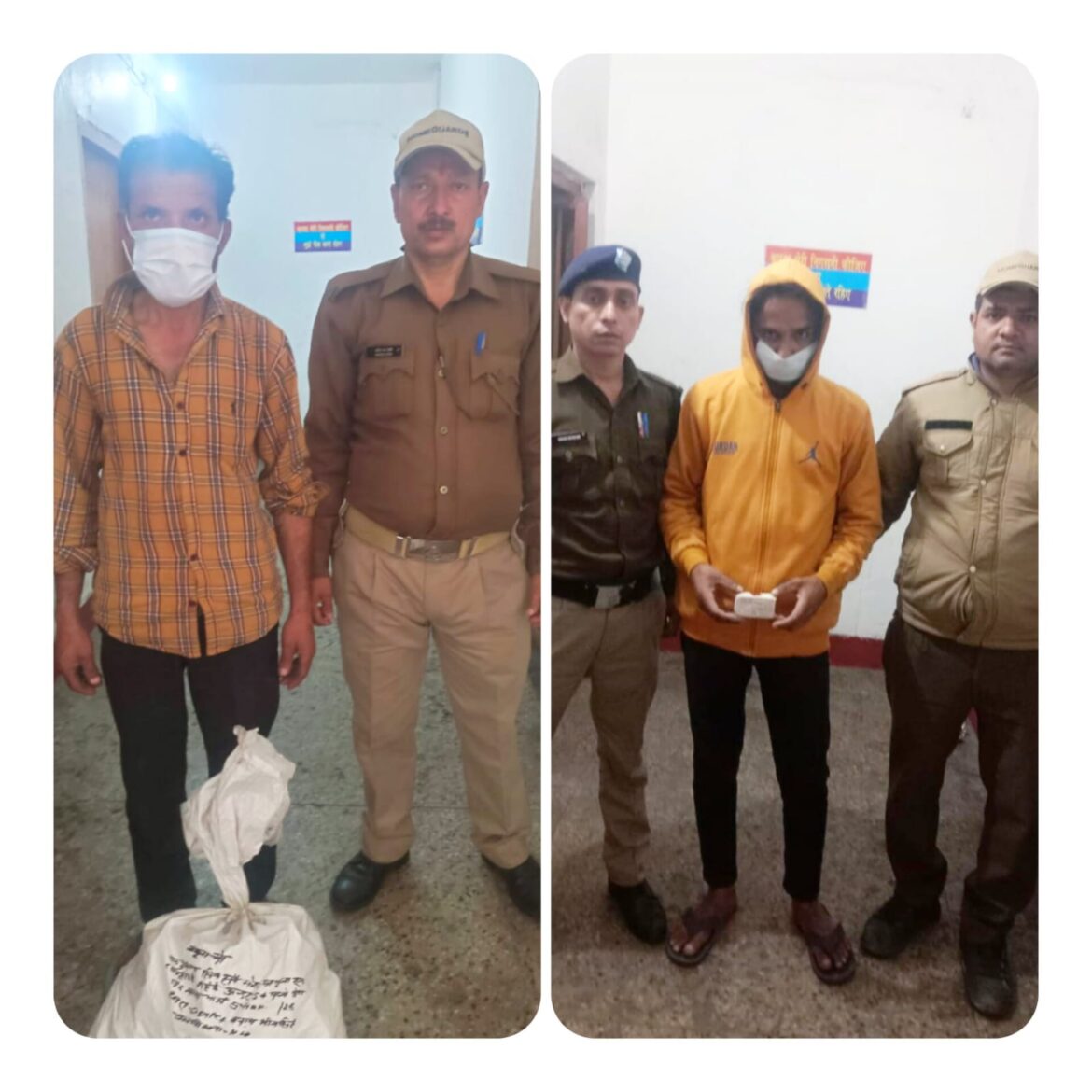 हल्द्वानी में स्मैक व अवैध शराब संग दो गिरफ्तार