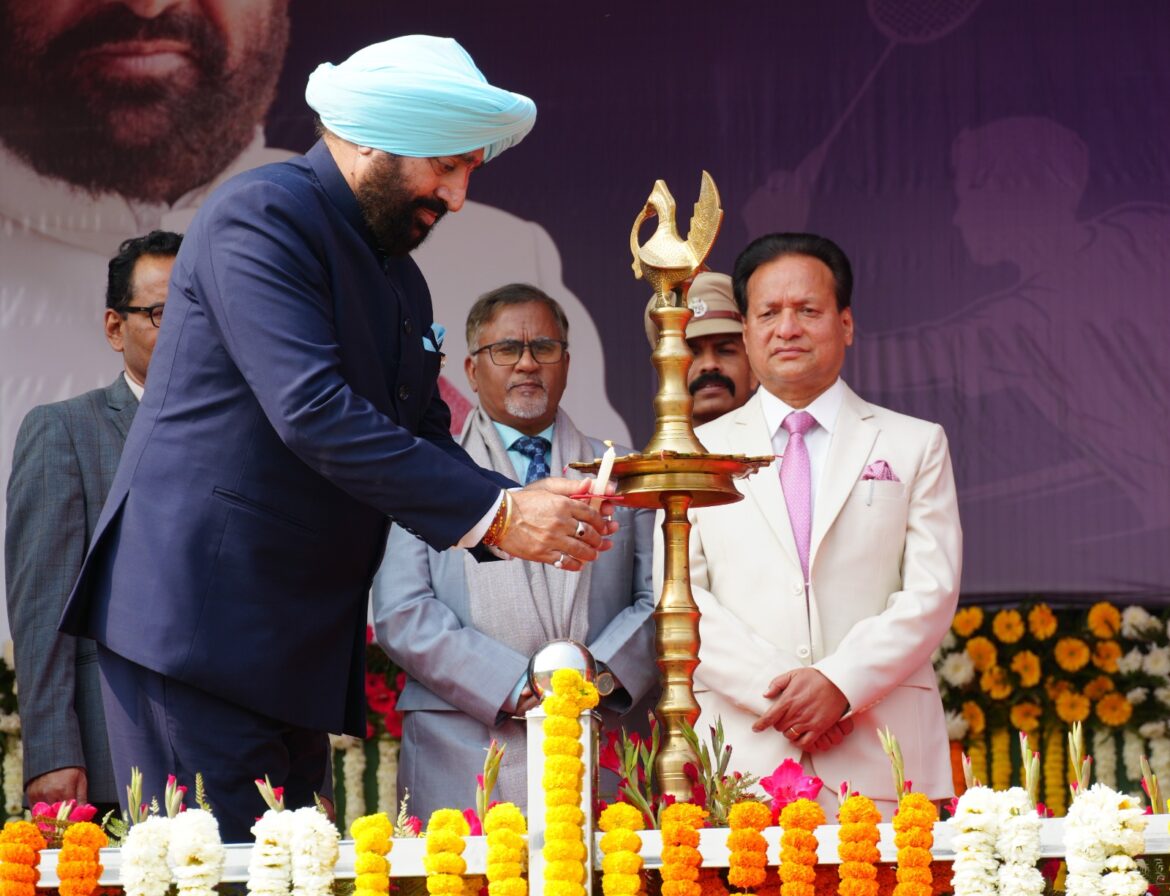 पंतनगर विश्वविद्यालय में राज्य विश्वविद्यालय खेल प्रतियोगिता का शुभारंभ