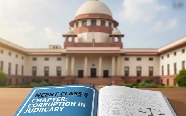 सुप्रीम कोर्ट ने एनसीईआरटी की किताब में न्यायपालिका पर आपत्ति जताई