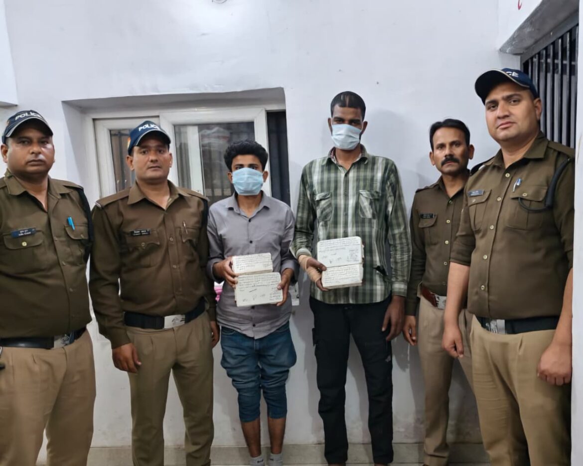 बनभूलपुरा में 46 नशीले इंजेक्शन के साथ दो तस्कर गिरफ्तार