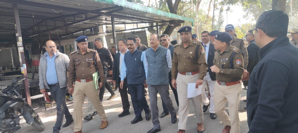हल्द्वानी स्थित न्यायालय की सुरक्षा पर हाई लेवल एक्शन