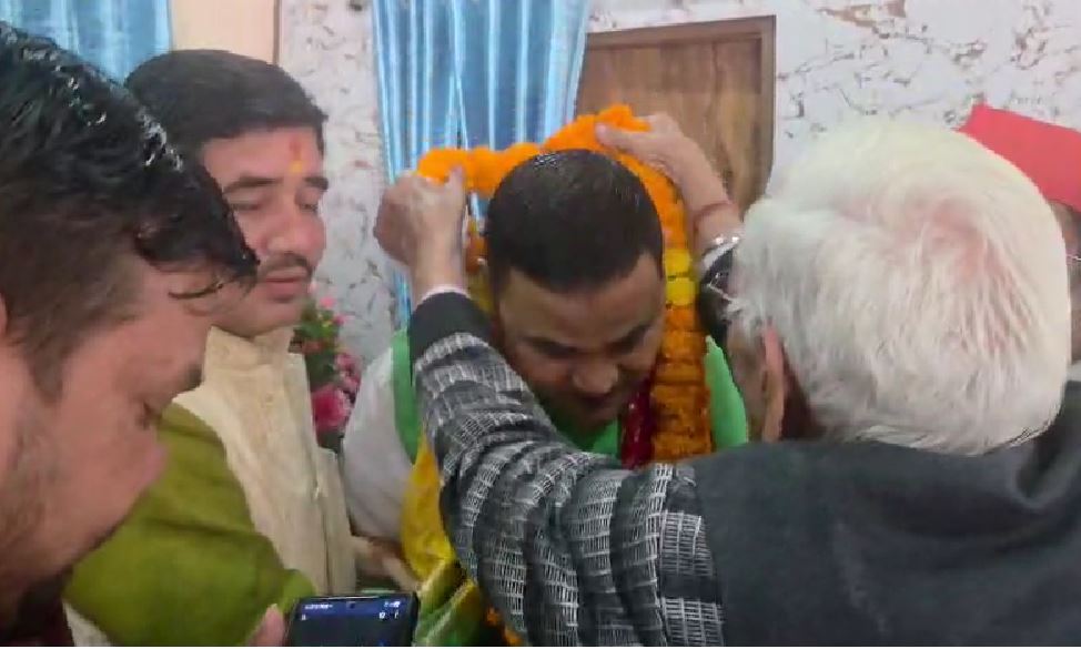 भीमताल विधायक राम सिंह का नए मंत्रिमंडल में शामिल होने पर जोरदार स्वागत