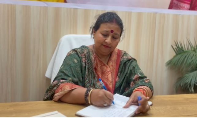 ए-आई शिखर सम्मेलन में युवा कांग्रेस के विरोध पर भाजपा महिला मोर्चा का तीखा प्रहार