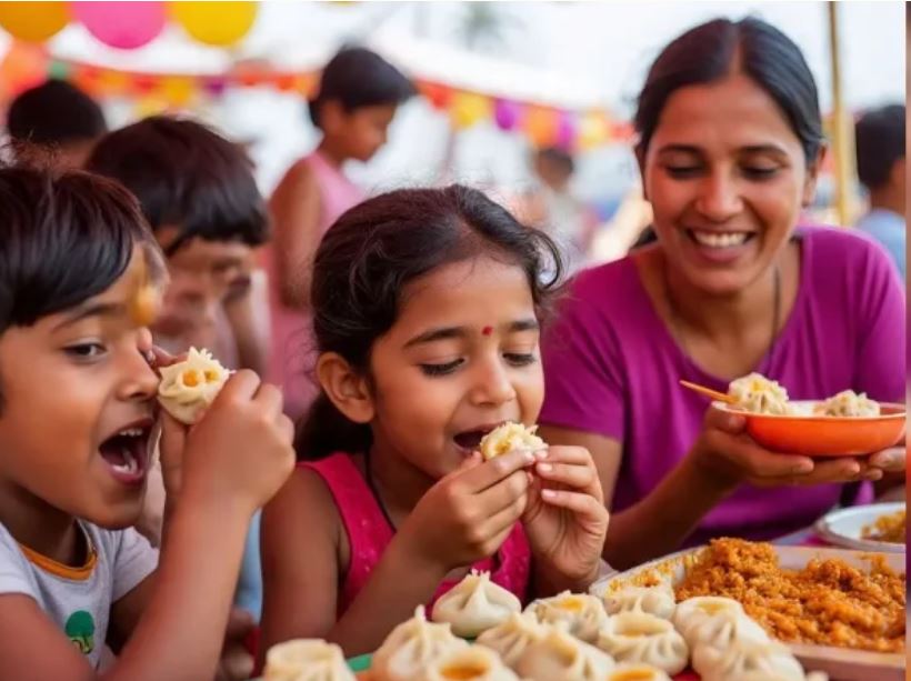 ममोज़-चाप खाने के बाद बिगड़ी तबीयत, भाई-बहन की मौत से इलाके में मातम