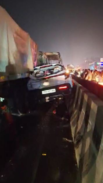 मोतीचूर के पास भीषण सड़क हादसा, महिला की मौत, कई घायल