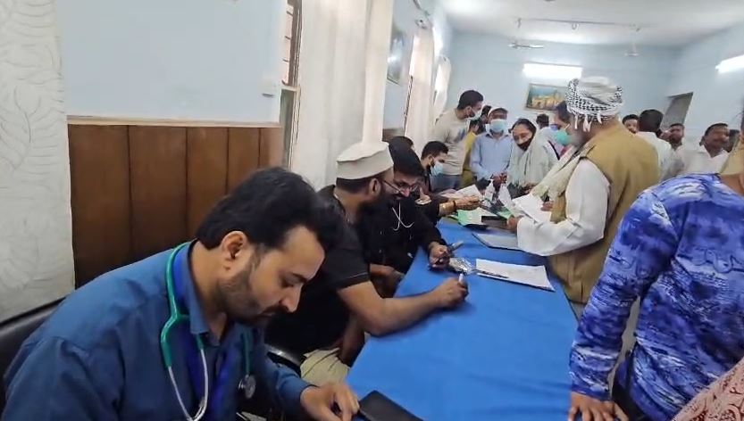 रुड़की में हज यात्रियों के लिए मेडिकल जांच व वैक्सीनेशन शिविर आयोजित