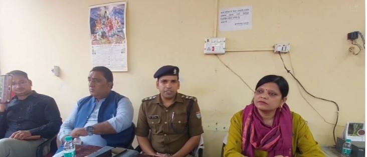 गदरपुर में शांति कमेटी की बैठक, त्योहारों को लेकर प्रशासन अलर्ट