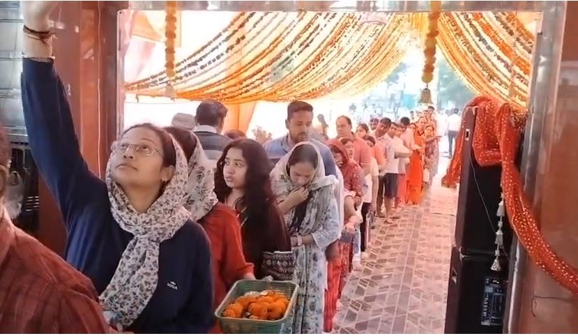 रामनवमी और दुर्गा नवमी पर काशीपुर में उमड़ा आस्था का सैलाब