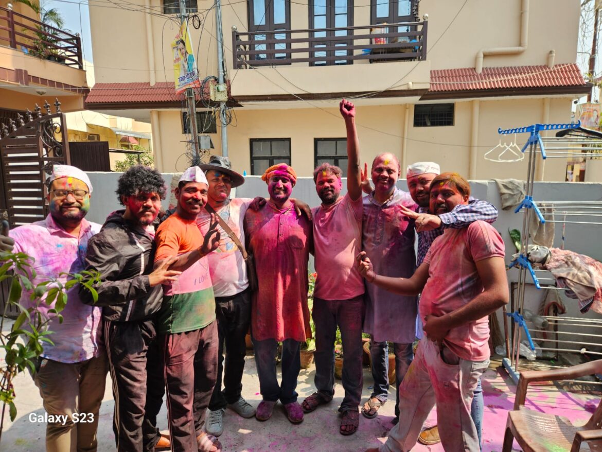 हर्षोल्लास के साथ मनाया गया होली का पर्व