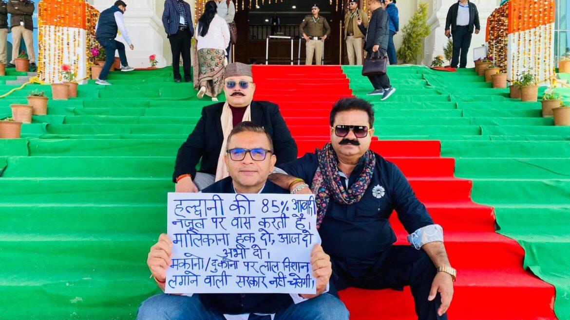 हल्द्वानी विधायक सुमित हृदयेश ने विधानसभा में उठाए जनहित के मुद्दे