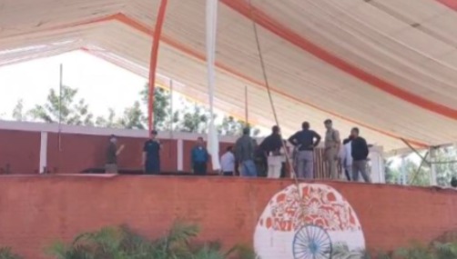 परेड मैदान में तैयारियां पूरी, ट्रैफिक प्लान लागू और सुरक्षा कड़ी