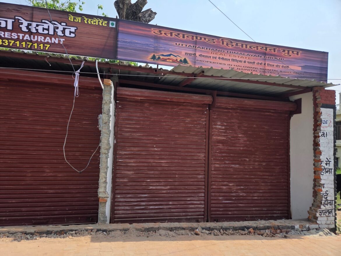 हल्द्वानी में अवैध निर्माण का तांडव, नजूल जमीन पर रातों-रात दुकानें