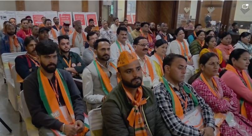 मसूरी में भाजपा की दो दिवसीय प्रशिक्षण कार्यशाला शुरू, कार्यकर्ताओं को दी गई संगठन और योजनाओं की जानकारी