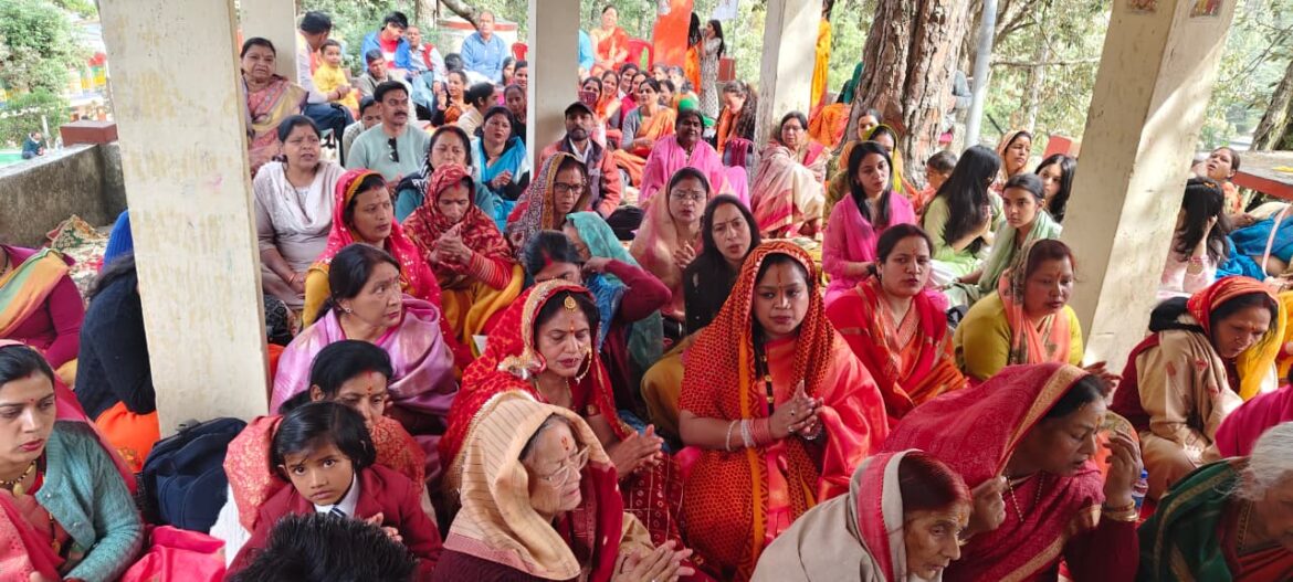 रानीखेत में सुंदरकांड पाठ का भव्य आयोजन, श्रद्धालुओं की उमड़ी भीड़