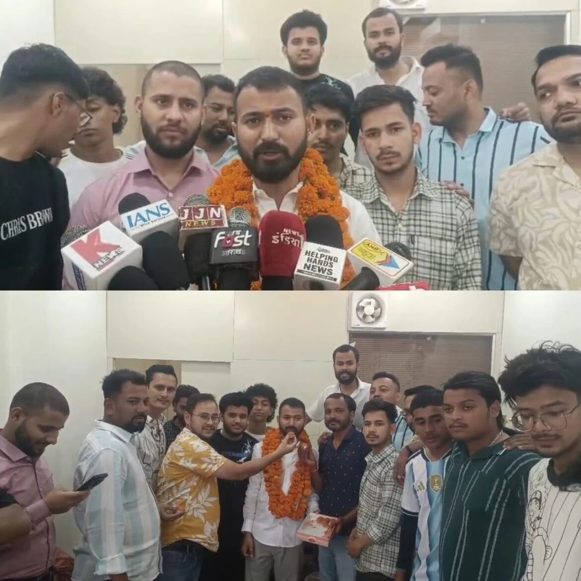 हल्द्वानी: युवा कांग्रेस चुनाव में कुमाऊं का दबदबा, विशाल सिंह भोजक ने प्रदेश में किया प्रथम स्थान हासिल