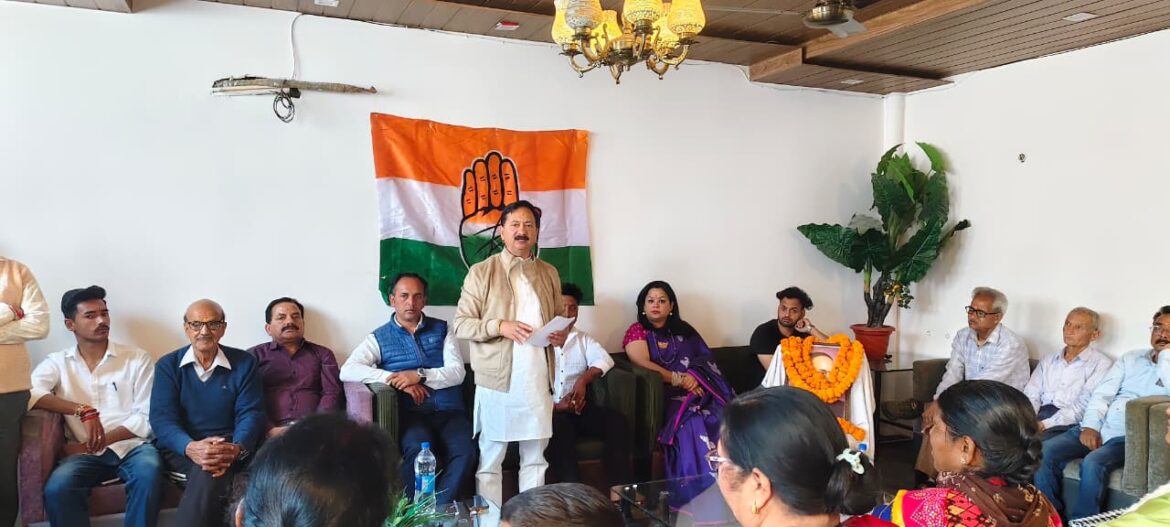 रानीखेत में अंबेडकर जयंती पर कांग्रेस का कार्यक्रम, बाबा साहेब को दी श्रद्धांजलि