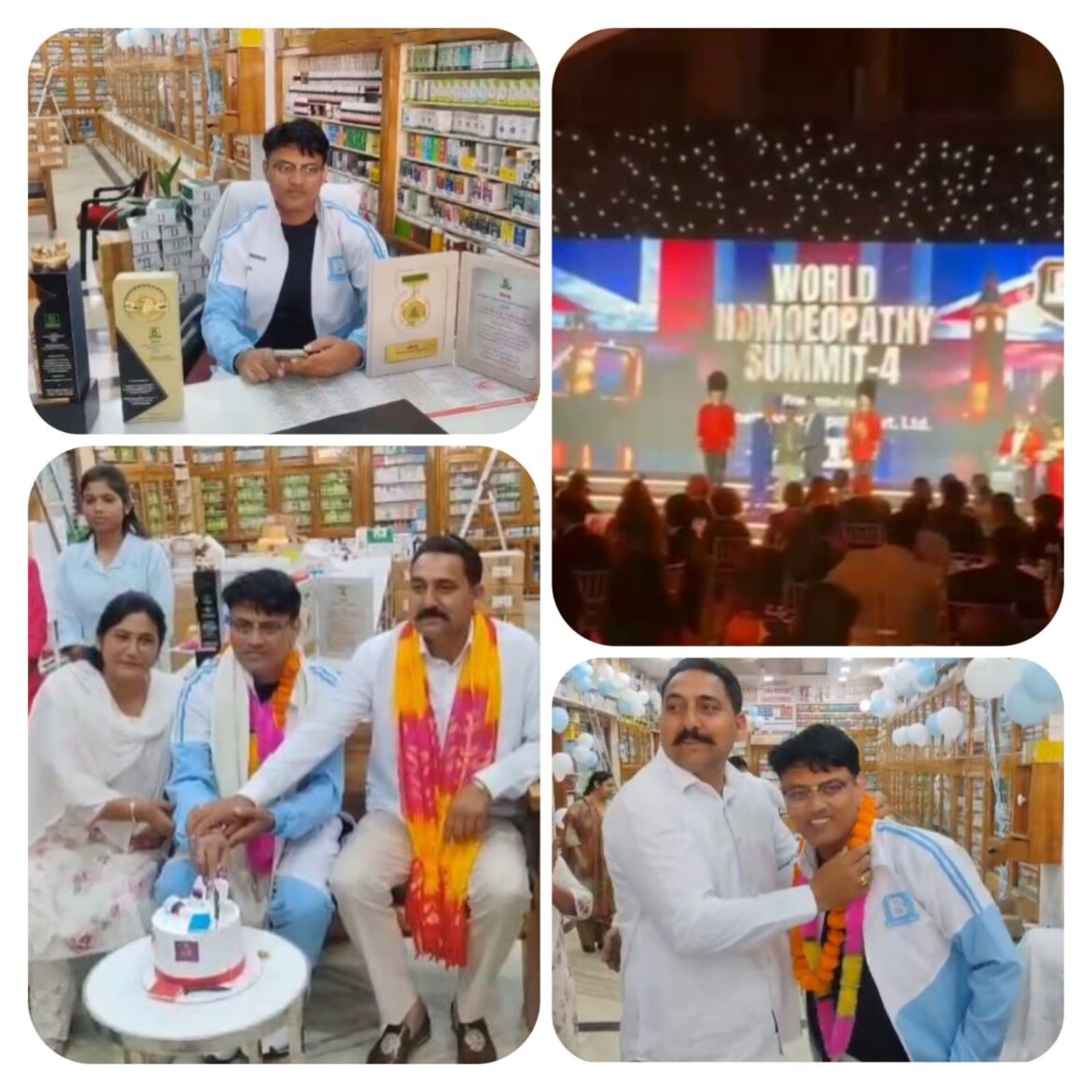 बाजपुर: डॉ. जतिन उप्पल को लंदन में अंतरराष्ट्रीय सम्मान, लौटने पर हुआ भव्य स्वागत