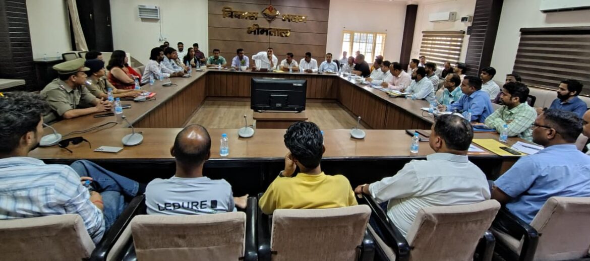भीमताल में मंत्री राम सिंह कैड़ा ने पुलिस अधिकारियों के साथ की बैठक मामले पर सख्त कार्रवाई के निर्देश