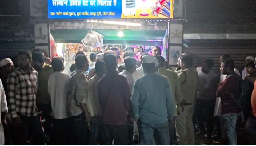 रुड़की में मारपीट और हवाई फायरिंग, CCTV में कैद वारदात