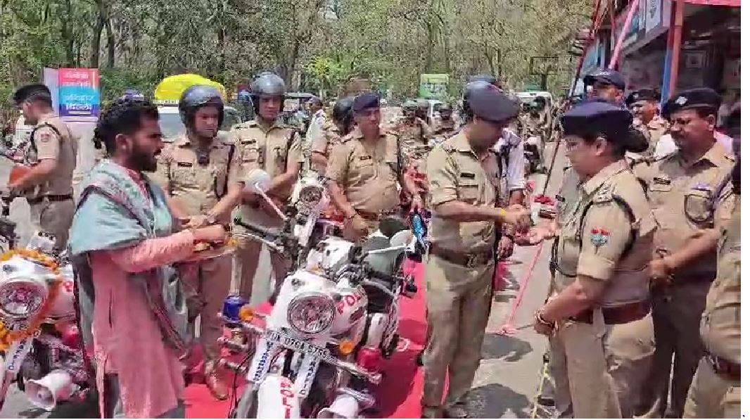 चारधाम यात्रा के लिए टिहरी पुलिस को मिली नई बाइक, रिस्पांस होगा तेज
