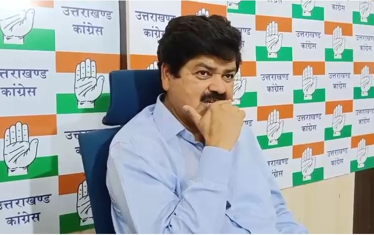 प्रदेश कांग्रेस अध्यक्ष गणेश गोदियाल ने पूर्व सीएम खंडूरी के निधन पर जताया शोक