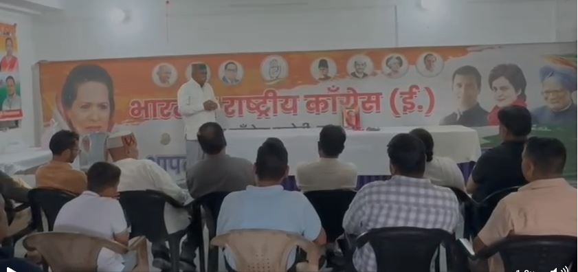 मसूरी में राजीव गांधी की 35वीं पुण्यतिथि पर कांग्रेस ने दी श्रद्धांजलि