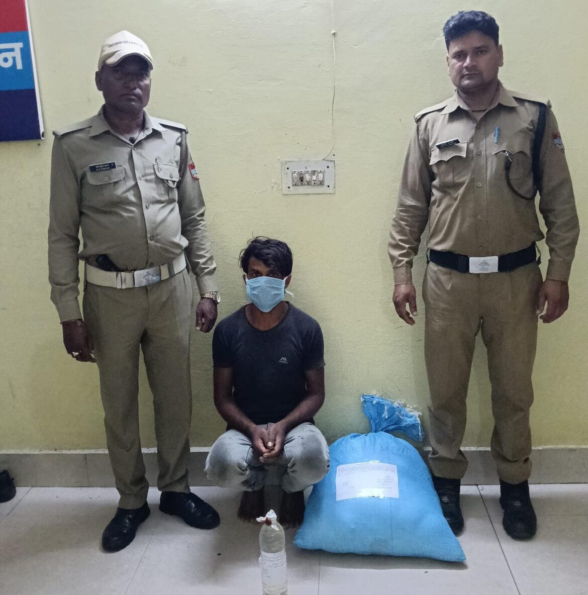 नैनीताल पुलिस की बड़ी कार्रवाई, कच्ची शराब के साथ युवक गिरफ्तार
