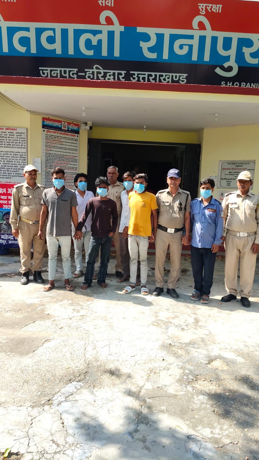 हरिद्वार में ‘ऑपरेशन प्रहार’ के तहत पुलिस की बड़ी कार्रवाई, झुग्गी विवाद में 6 लोग हिरासत में
