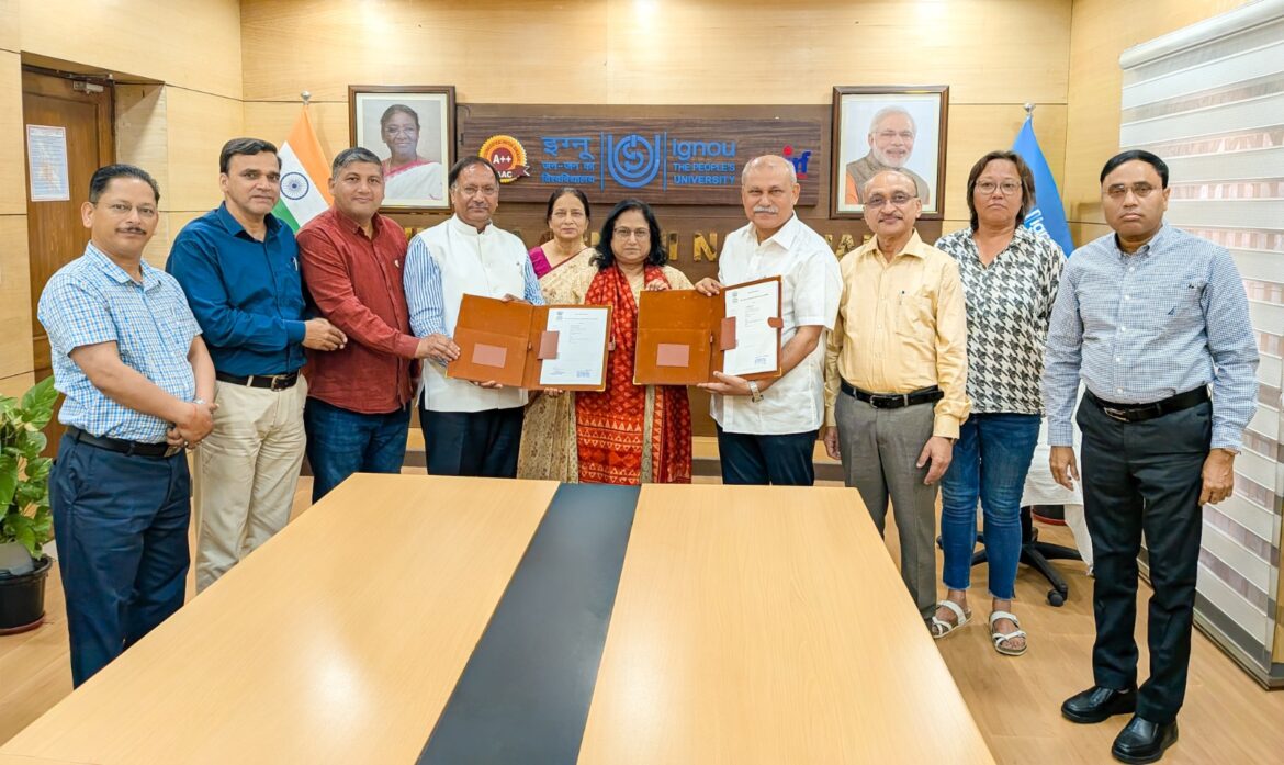 उत्तराखंड मुक्त विश्वविद्यालय और इग्नू के बीच हुआ एमओयू, शिक्षा व शोध को मिलेगा बढ़ावा