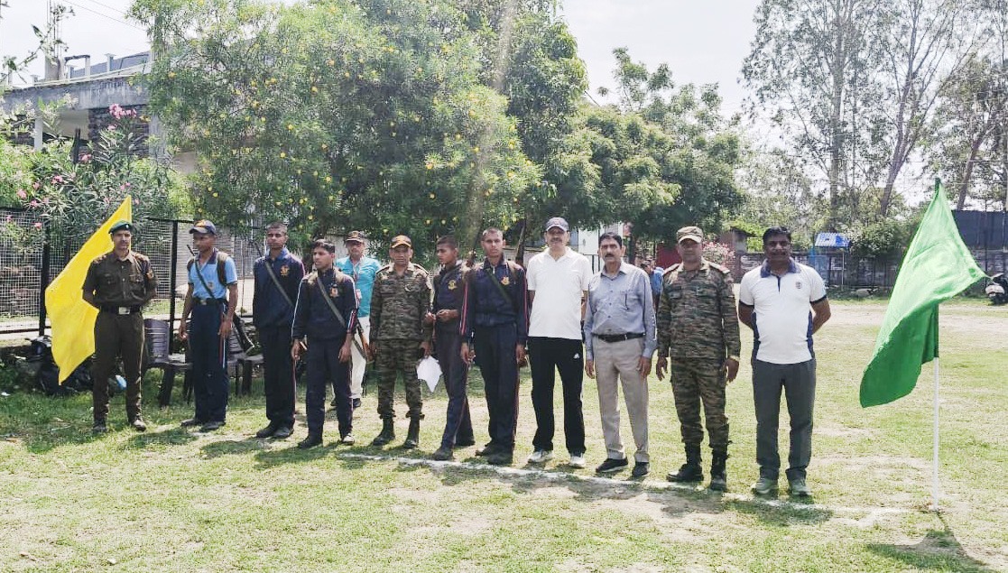 हल्द्वानी में एनसीसी कैडेट्स की इंटर ग्रुप ऑब्स्टेकल्स प्रतियोगिता आयोजित