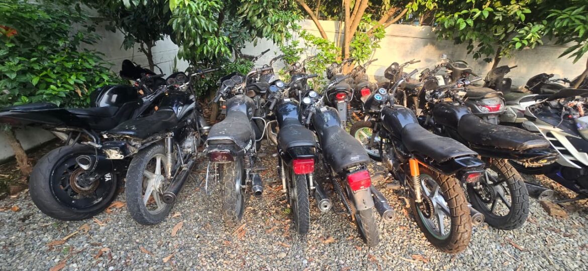 ऑपरेशन प्रहार के तहत चोरगलिया पुलिस की बड़ी कार्रवाई, 35 बाइकें सीज