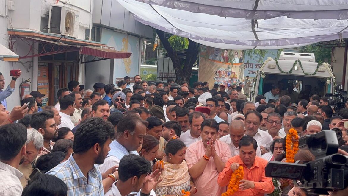 उपराष्ट्रपति सीपी राधाकृष्णन ने पूर्व सीएम बीसी खंडूरी के निधन पर जताया शोक