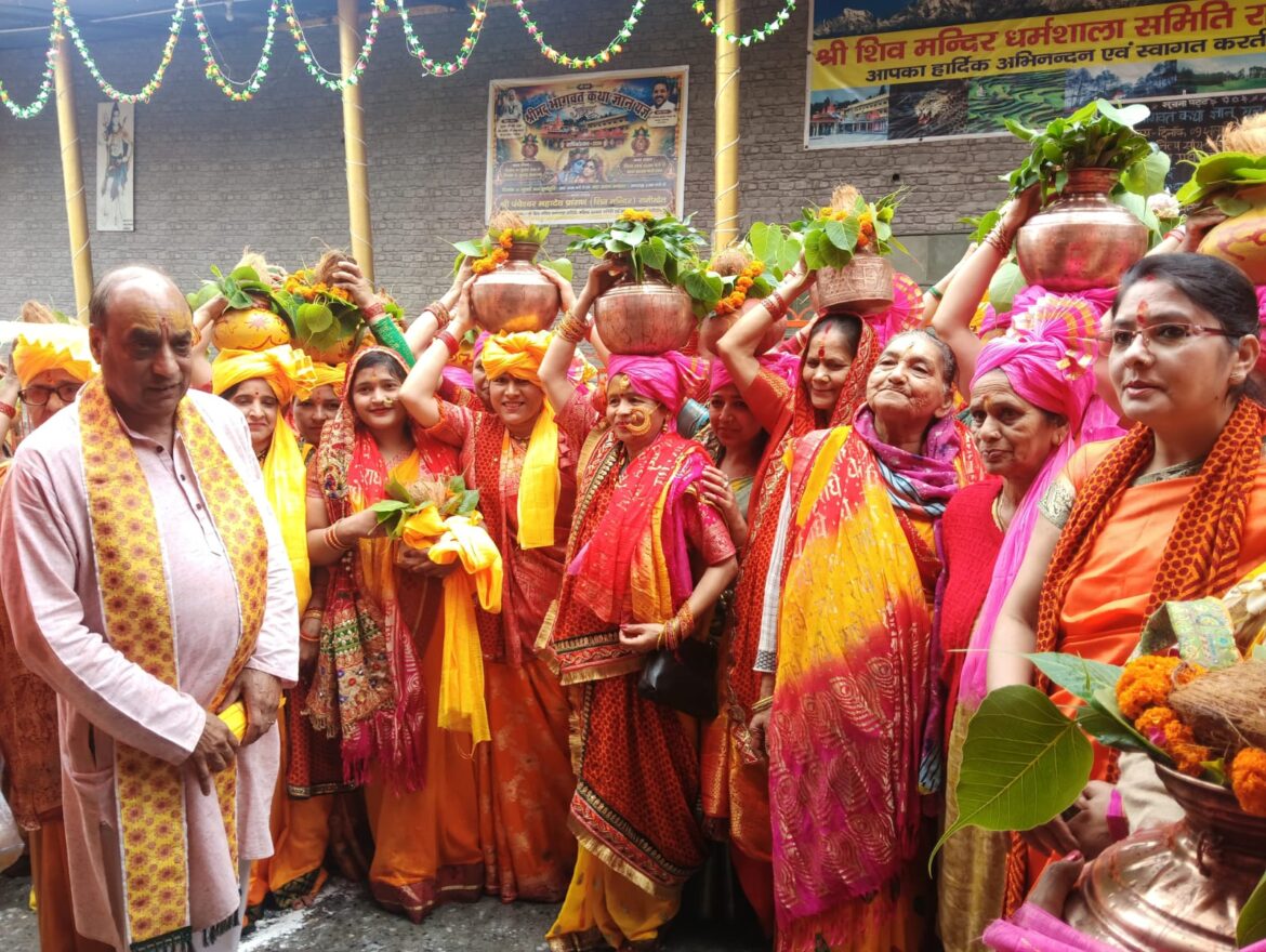पंचेश्वर महादेव मंदिर में मूर्ति स्थापना वार्षिकोत्सव और श्रीमद्भागवत कथा ज्ञान यज्ञ का शुभारंभ