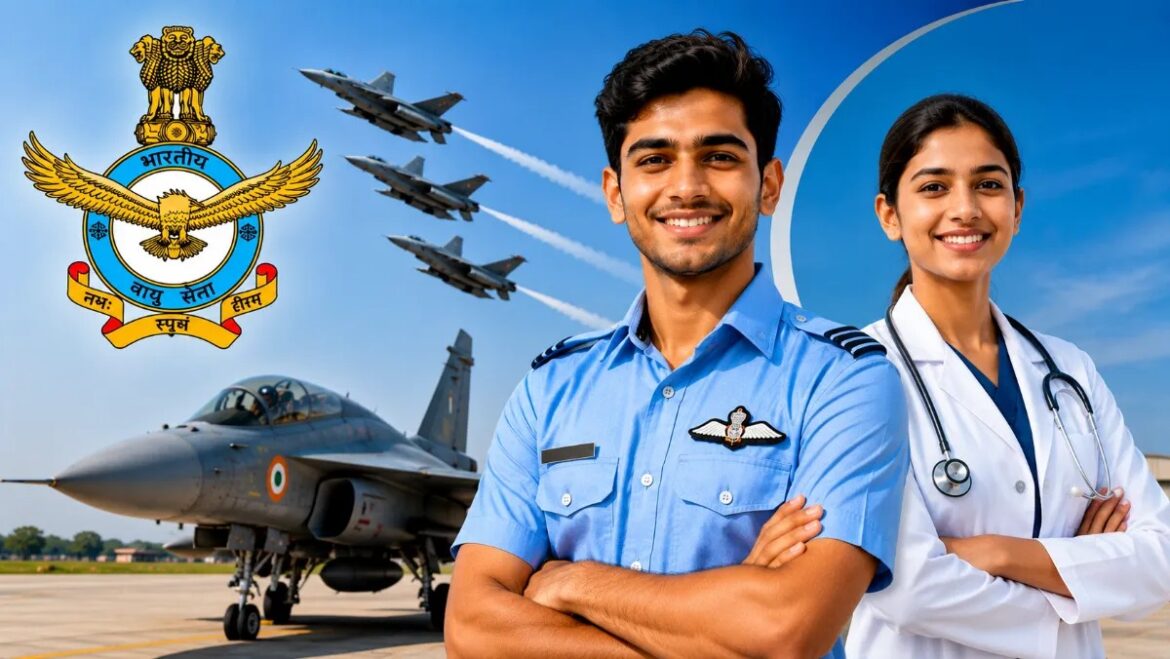 एयरमैन ग्रुप ‘Y’ मेडिकल असिस्टेंट और अग्निवीर वायु भर्ती 2026 के लिए 26 जुलाई तक आवेदन, सितंबर में होगी ऑनलाइन परीक्षा
