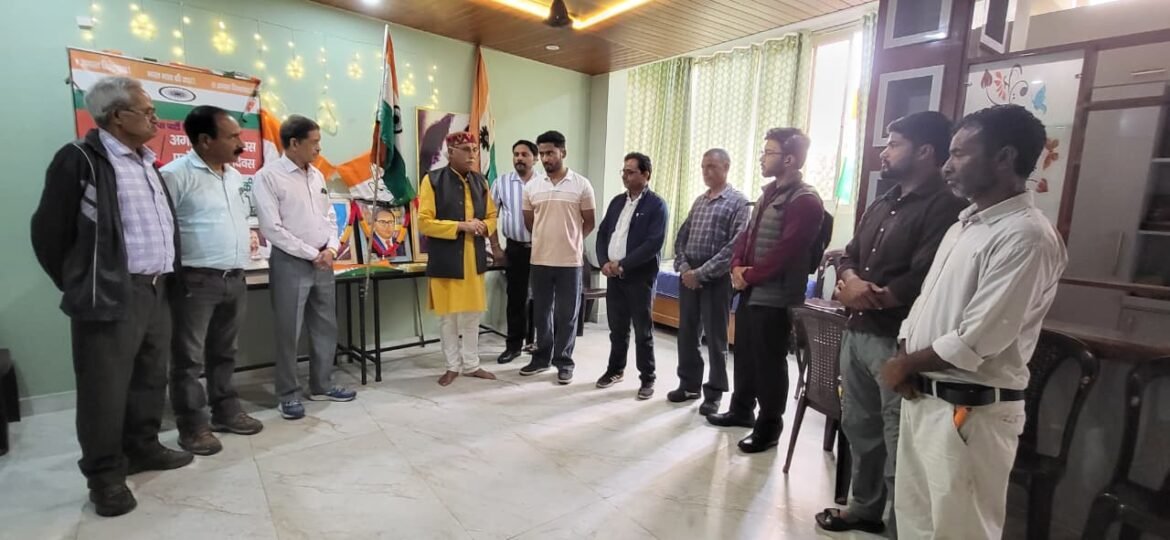 रानीखेत कांग्रेस कार्यालय में धूमधाम से मनाया गया स्वतंत्रता दिवस