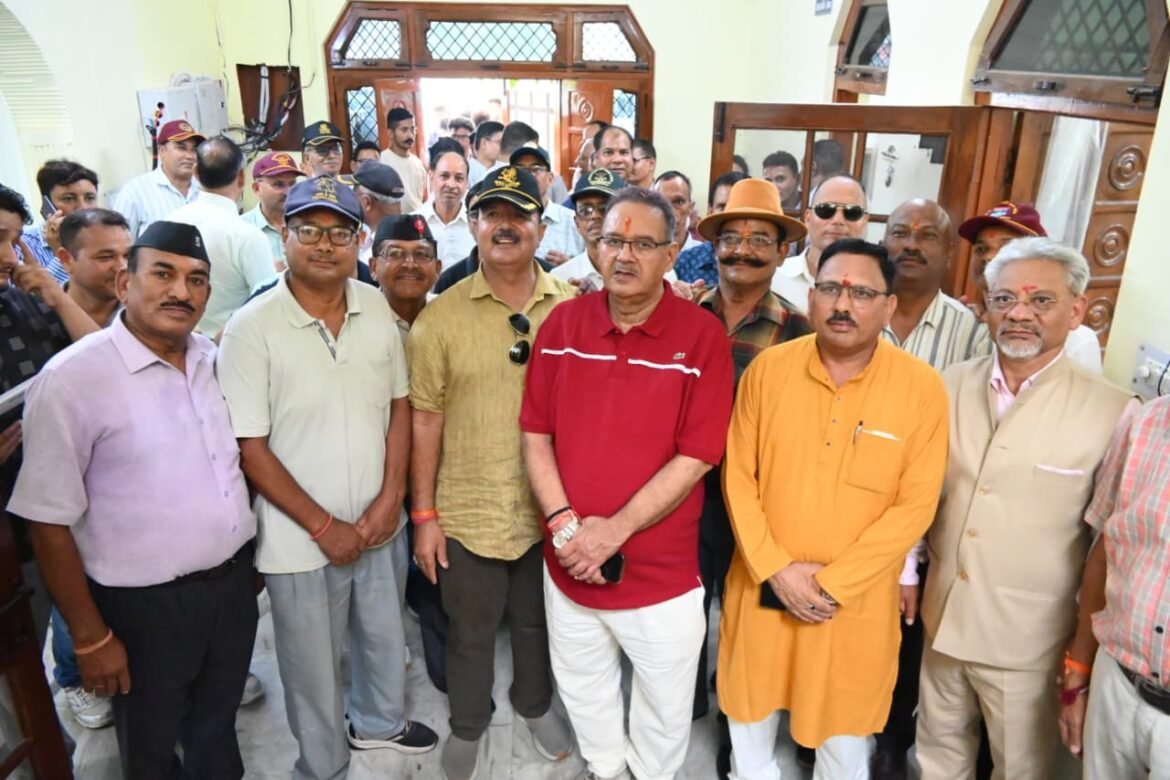 हल्द्वानी में नवनिर्मित उपनल कार्यालय भवन का उद्घाटन, पूर्व सैनिकों और युवाओं को मिलेंगी बेहतर सुविधाएं