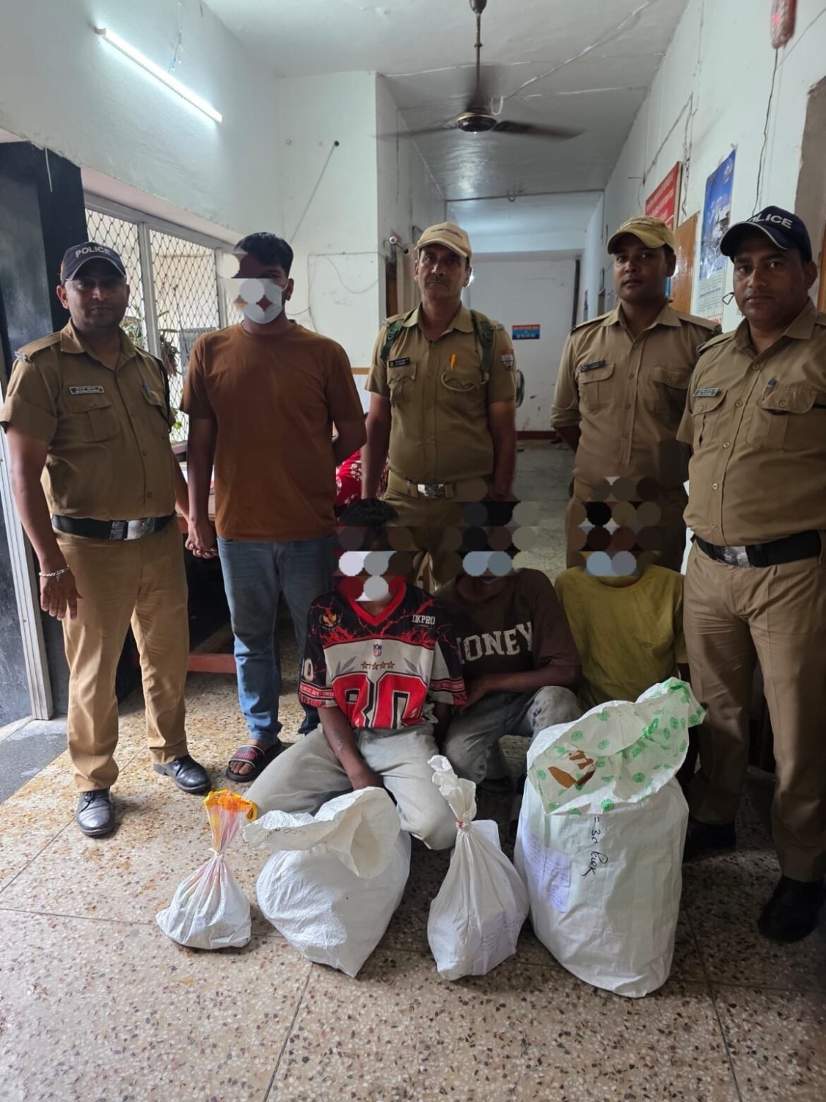 हल्द्वानी पुलिस ने चोरी का किया खुलासा, दो आरोपी गिरफ्तार; दो किशोर भी पकड़े