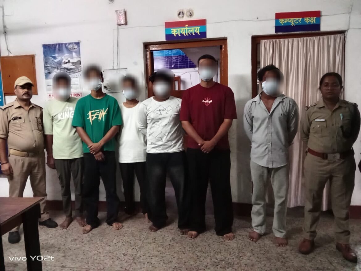 हीरानगर में सार्वजनिक स्थान पर मारपीट और हंगामा, पुलिस ने 6 लोगों को किया गिरफ्तार