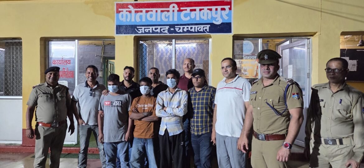टनकपुर में STF की बड़ी कार्रवाई, 25 लाख की MDMA के साथ तीन आरोपी गिरफ्तार