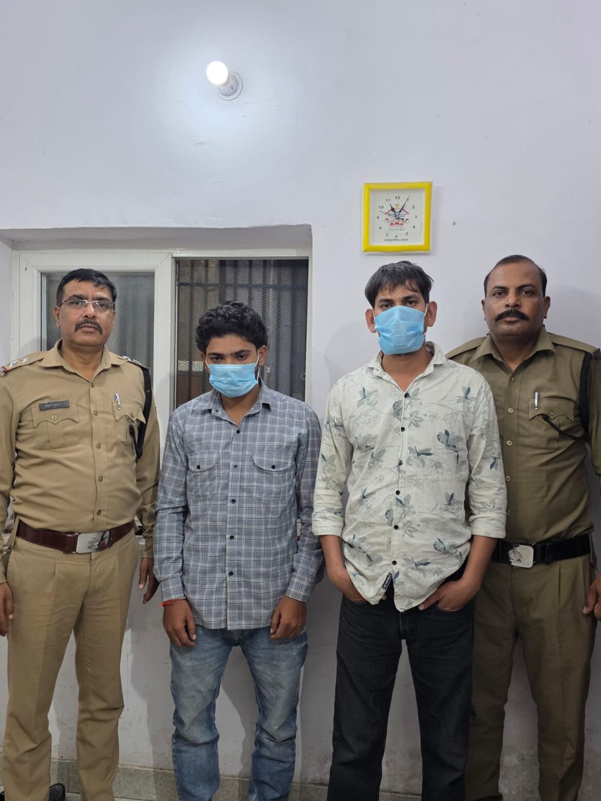 बनभूलपुरा पुलिस ने दो वारंटी किए गिरफ्तार