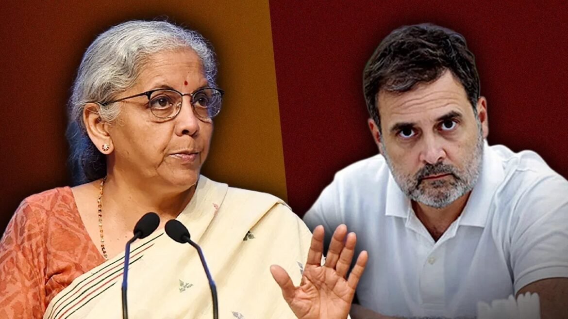 टाटा विवाद पर राहुल गांधी और निर्मला सीतारमण आमने-सामने, वित्त मंत्री बोलीं—हर मुद्दे का राजनीतिकरण करना बंद करें
