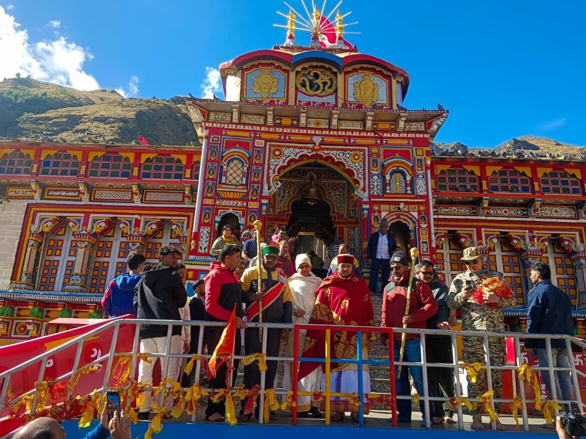 16 नवंबर को रात 9:37 बजे शीतकाल के लिए बंद होंगे बद्रीनाथ धाम के कपाट